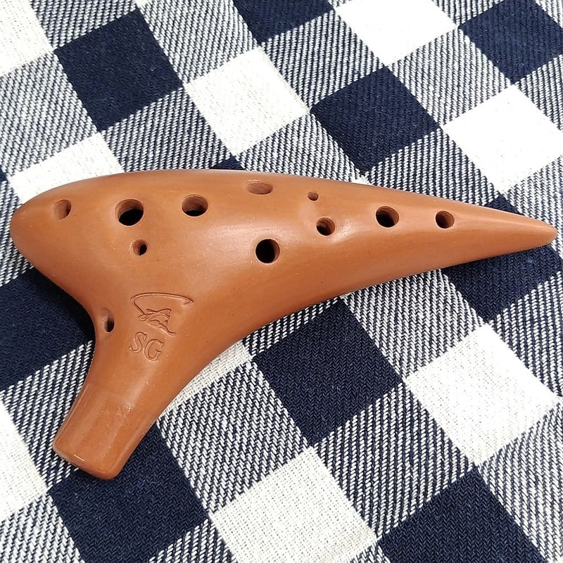 フォーカリンク オカリナ ソプラノG シングル管 テラコッタ | スガナミ