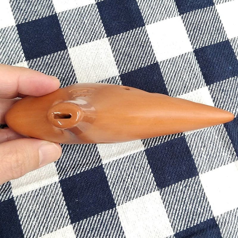 フォーカリンク オカリナ ソプラノF シングル管 テラコッタ
