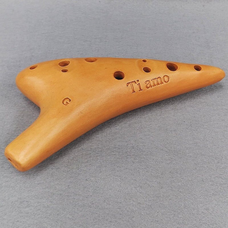 ティアーモ オカリナ ソプラノG シングル管 イタリアーナシリーズmf