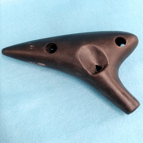 ティアーモ オカリナ ソプラノF シングル管 黒陶シリーズ合奏モデル 3F