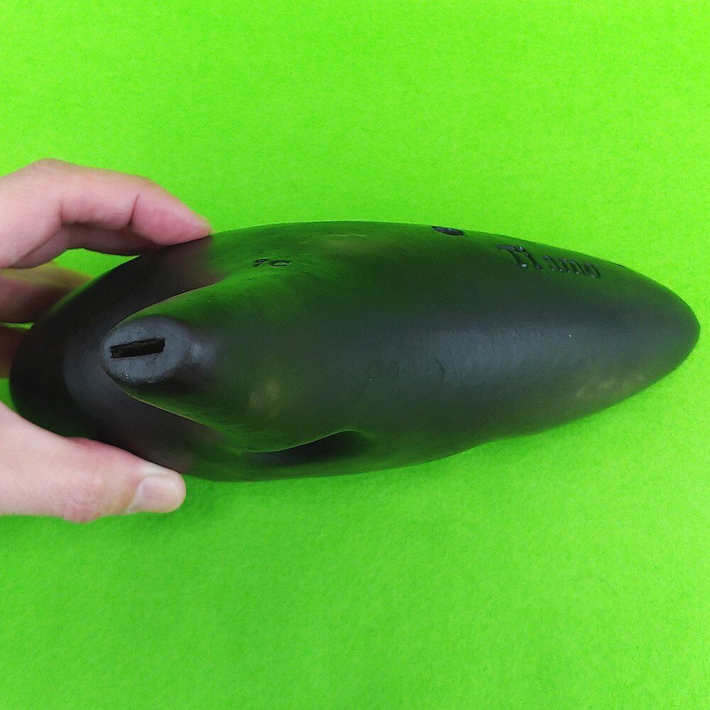 ティアーモ オカリナ バスC シングル管 黒陶シリーズ 合奏モデル