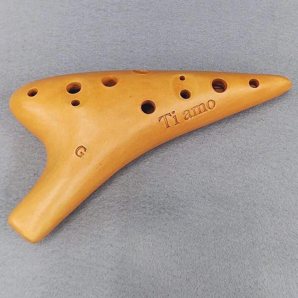 ティアーモ オカリナ ソプラノG シングル管 イタリアーナシリーズmf