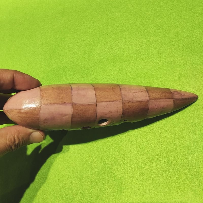 アケタ　青緑色 陶器製 オカリナ アケタ 青緑色 陶器製 オカリナ アケタ オカリナ アルトC