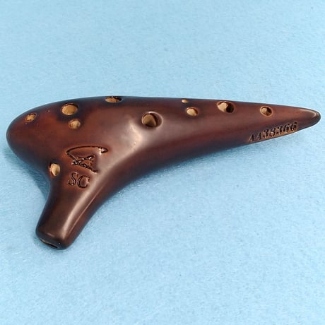 フォーカリンク オカリナ ソプラノC シングル管 漆