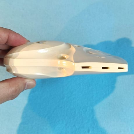 Jiegle ジーグル オカリナ アルトC トリプル管 プラスチック製アイボリー