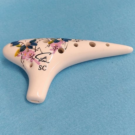 フォーカリンク オカリナ ソプラノC シングル管 ハンドペイント
