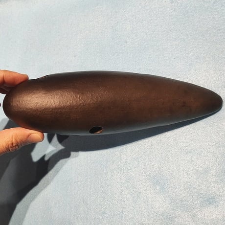 ティアーモ オカリナ アルトF シングル管 黒陶シリーズmf(メゾフォルテ)モデル