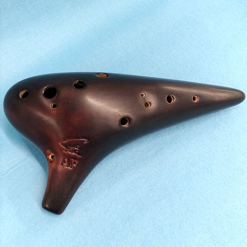 フォーカリンク オカリナ アルトF シングル管 漆 | スガナミ楽器