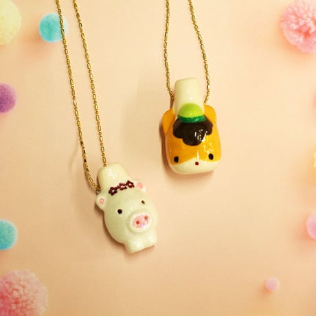 フジタ オカリナ ピッグリーノ＆ぐんまちゃんミニオカリナ