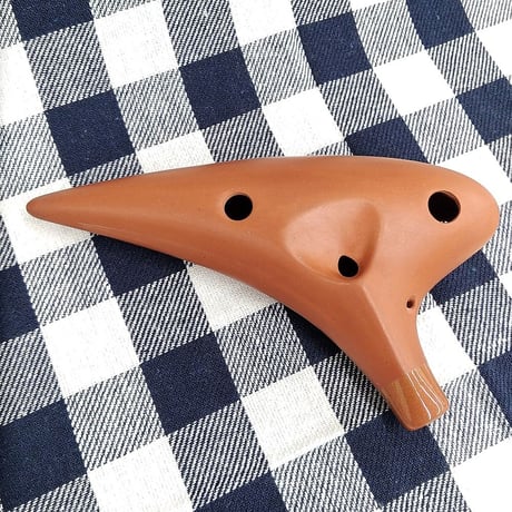 フォーカリンク オカリナ アルトC シングル管 テラコッタ