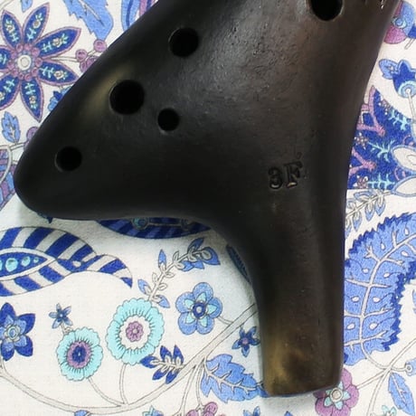 ティアーモ オカリナ ソプラノF シングル管 黒陶シリーズ合奏モデル 3F