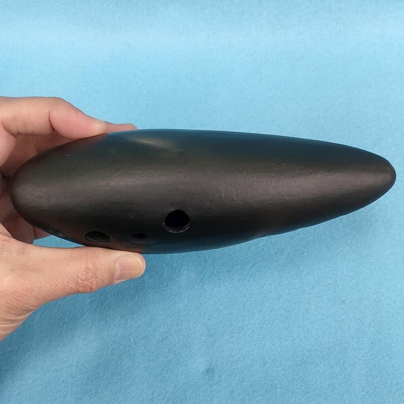 ティアーモ オカリナ アルトG シングル管 黒陶シリーズ 合奏モデル