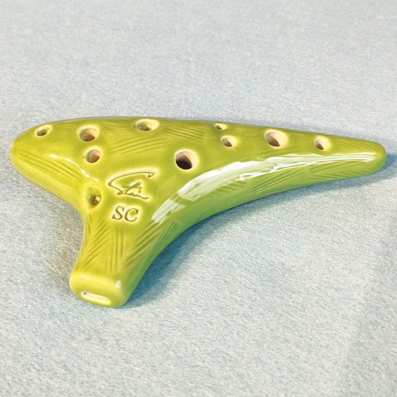 フォーカリンク オカリナ ソプラノC シングル管 マーブル