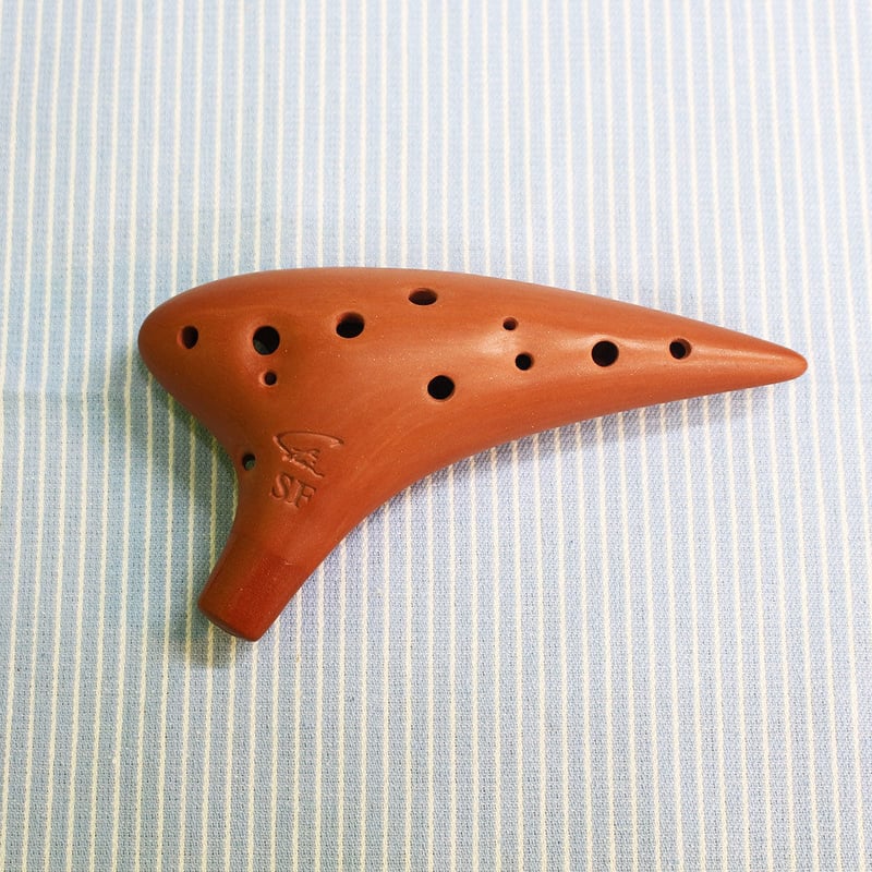 フォーカリンク オカリナ ソプラノF シングル管 テラコッタ フォーカリンク オカリナ ソプラノF シングル管 テラコッタ