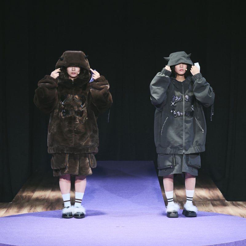 デーモンキャットバギーハーフパンツ（ファー） | killremote reservation