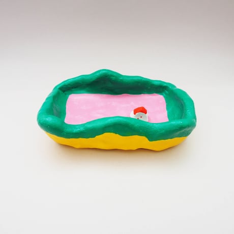 ONLY 1 ! Red roof house with mountains around ⟡ MINI BOX