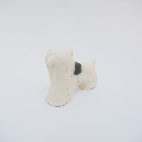 ペン立て・オブジェ・White Doggy
