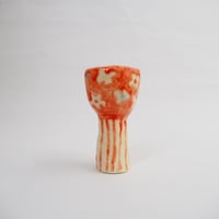花瓶・"Flowers in Red" Vase