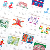 2024 Calendar「PRESENT」