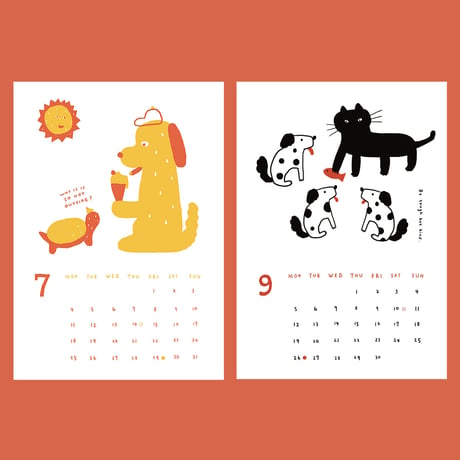 2022 Calendar "WE ARE FAMILY"