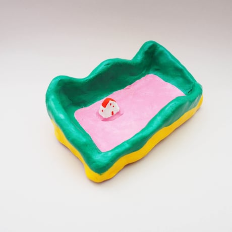 ONLY 1 ! Red roof house with mountains around ⟡ MINI BOX