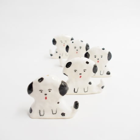 お香立て・Sitting Dogs Incense Holder