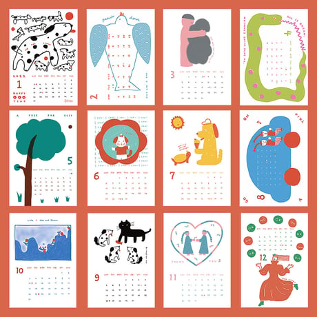 2022 Calendar "WE ARE FAMILY"