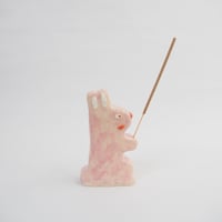 お香立て・Pink Rabbit
