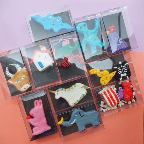 Kawaii Clay Character Magnets 6
