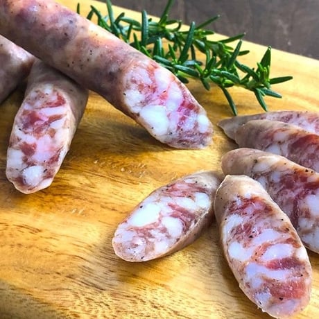シャルキュティエ田嶋：佐賀県　　「生ハムスライス」30g×2パック+発酵生サラミ（白カビ・乳酸菌　各60g)クール便でのお届け