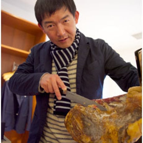Jambon de HIMEKI(ジャンボン・ド・ヒメキ)：長野県 「千代幻豚・信州黒豚」原木切り出し」ハンドカットスライス50gづつ