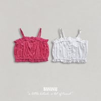 【予約】BJ lace camisole