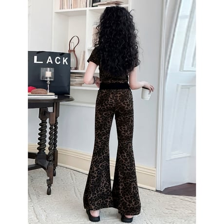 【即納】leopard flare pt set