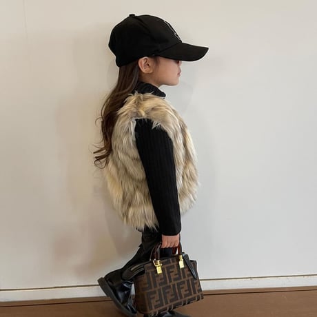【予約】cafelatte fur vest