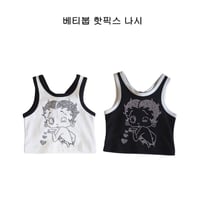 【予約】ZC betty back ribbon tanktop