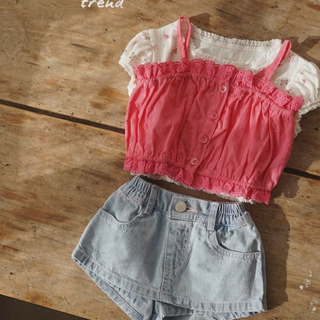 【予約】BJ lace camisole