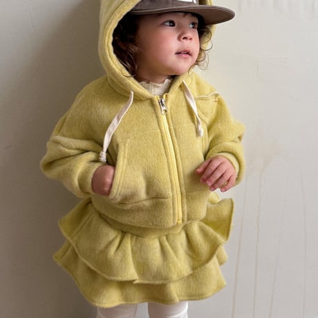 【予約】EM short hood zipup