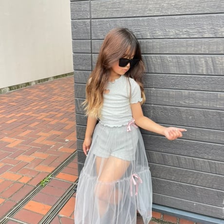 【即納】glitter heart tops