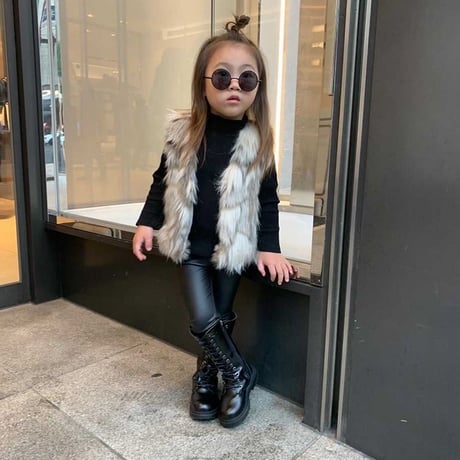 【予約】cafelatte fur vest