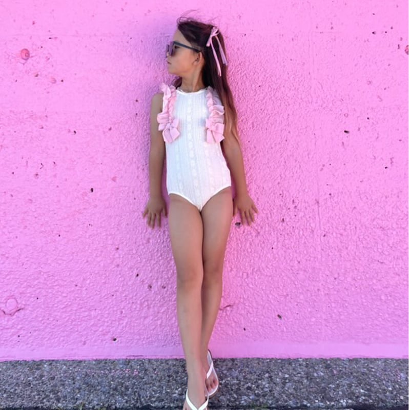 即納】frill lace swimwear | nicoa