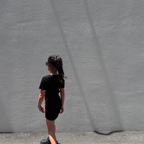 【即納】shirring slit tight ops