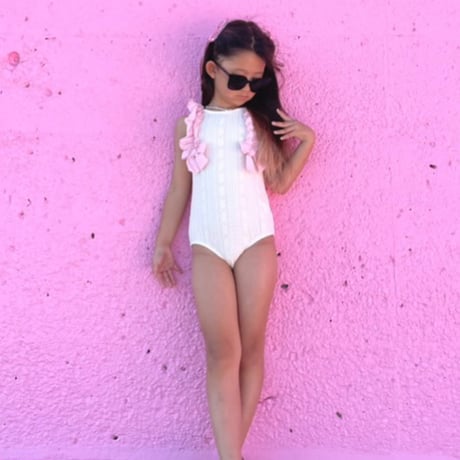 【即納】frill lace swimwear