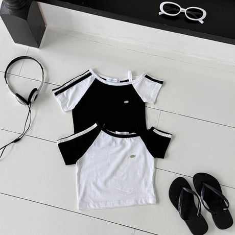 【予約】ML coloring line tee