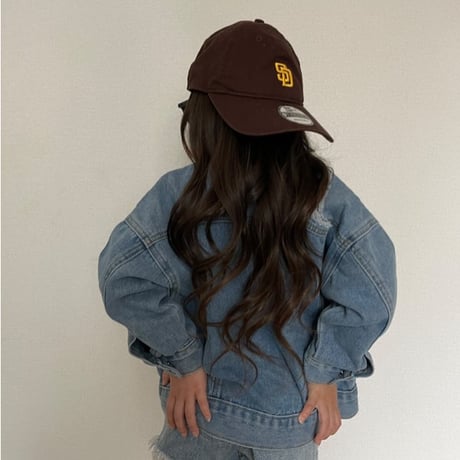 【即納】damage denim jk