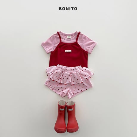 【予約】BNT heart frill short pt