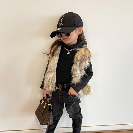 【予約】cafelatte fur vest