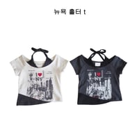 【予約】ZC newyork halter tee