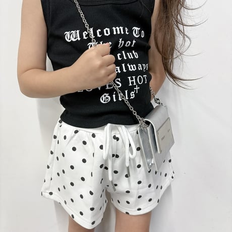 【即納】dot sweat short pt