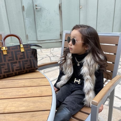 【予約】cafelatte fur vest