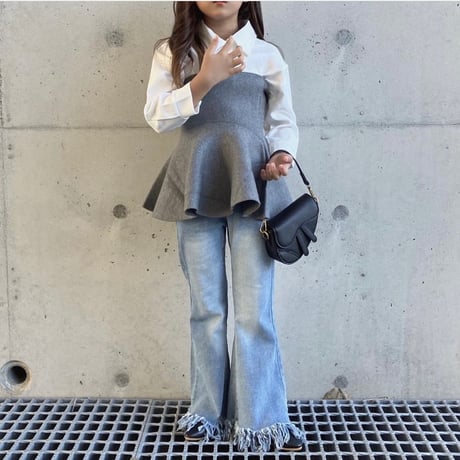 【予約】knit flare sk